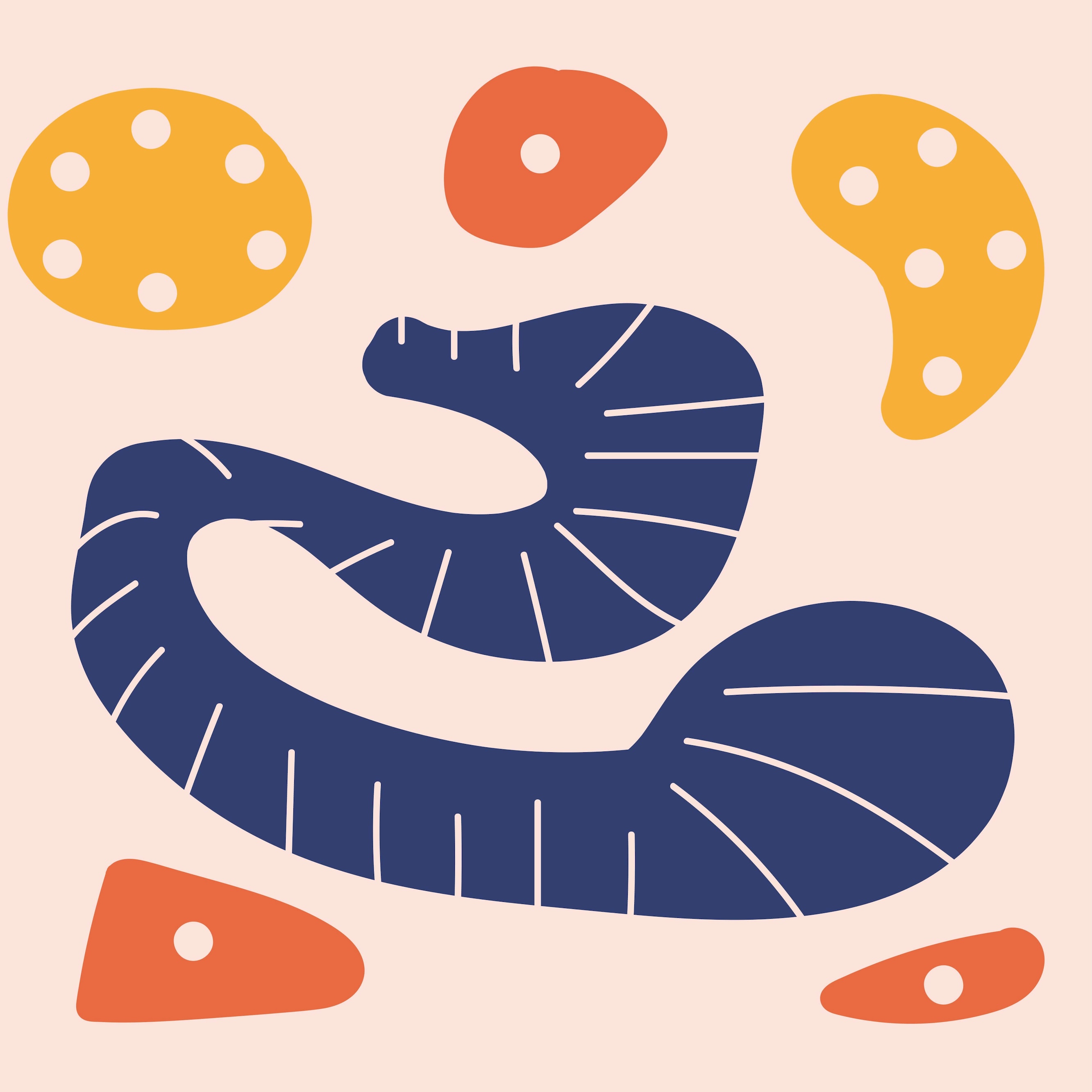 Illustration for under the sea