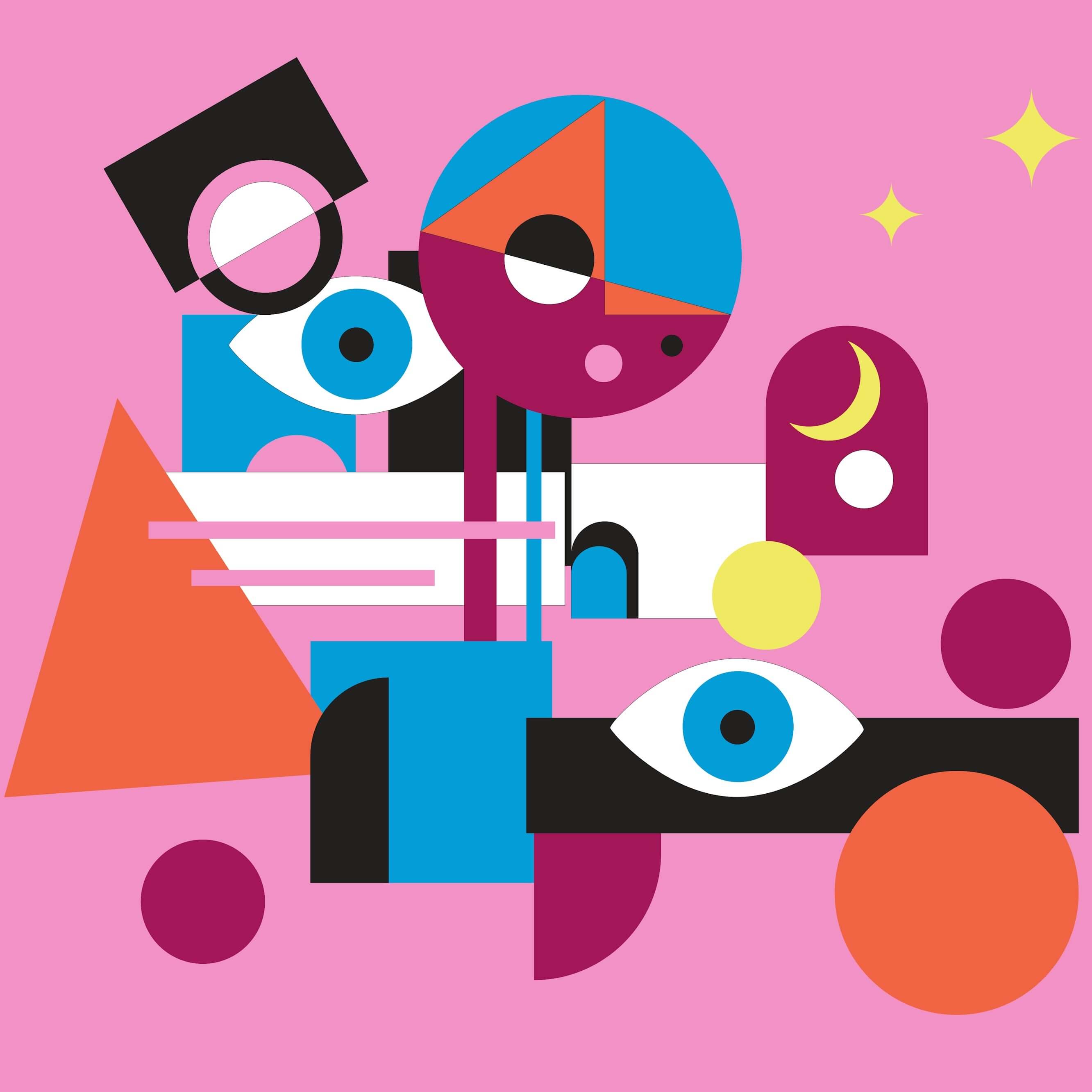 Illustration for night dream