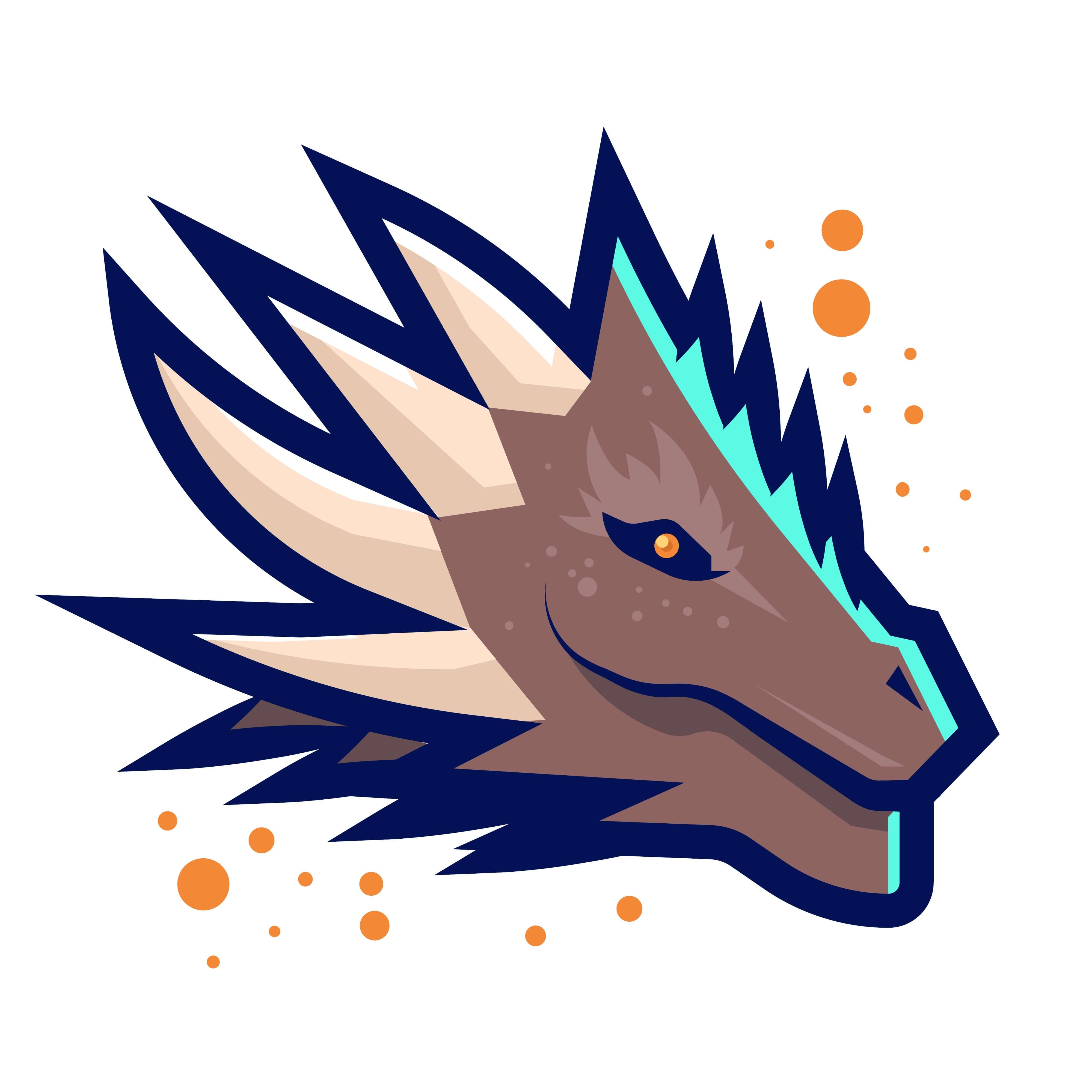 Illustration for horse logo